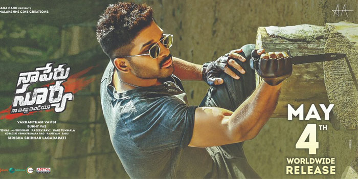 Naa Peru Surya 2 Days Shares