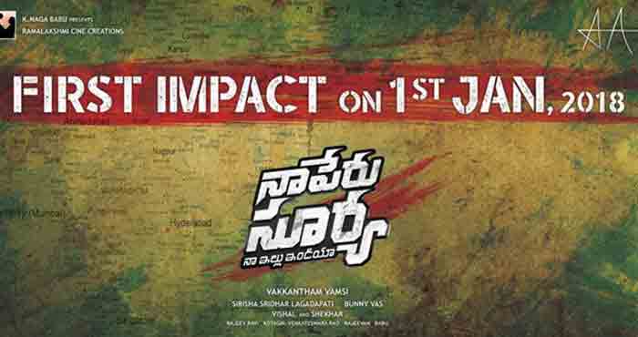 Naa Peru Surya Impact Poster