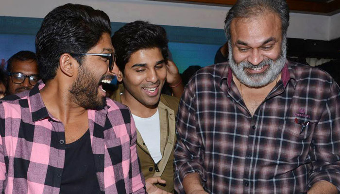 Naga Babu At Allu Arjun Birthday Celebrations