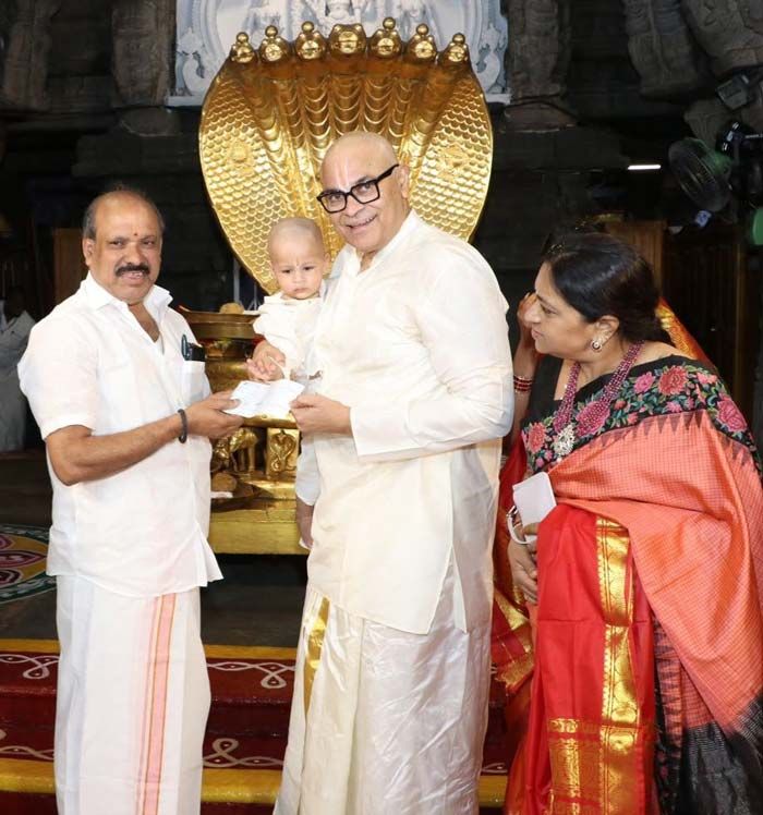 Naga Babu spiritual decision for his grandson