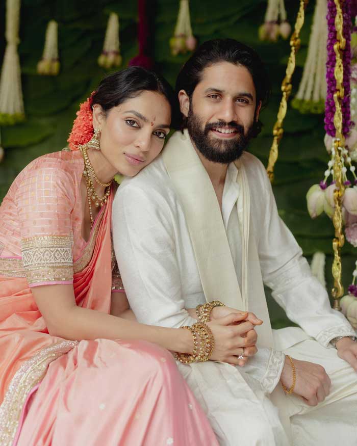 Naga Chaitanya and Sobhita Dhulipala