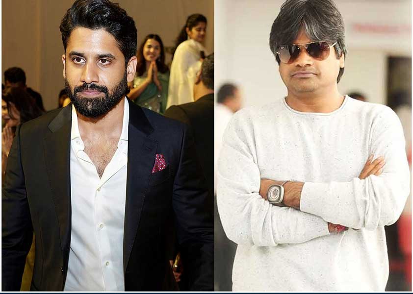 Naga Chaitanya with Harish Shankar