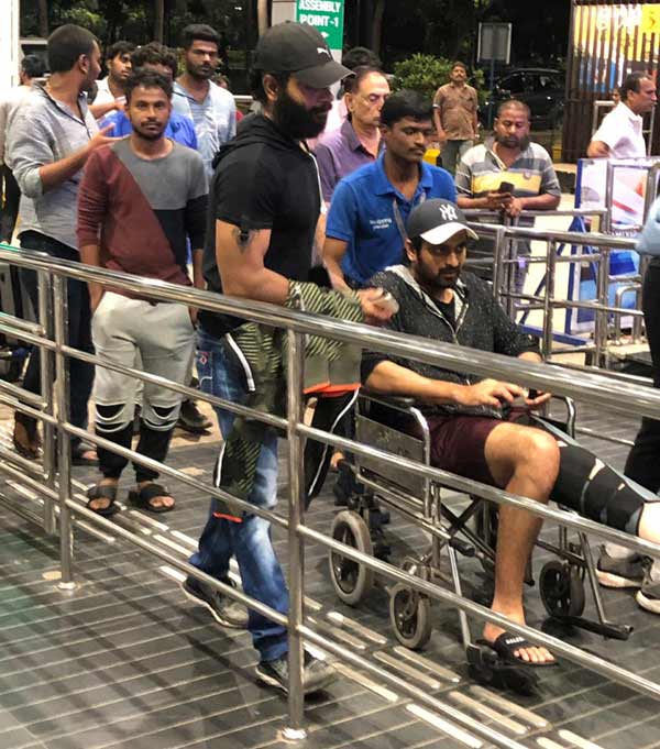 Naga Shaurya Injured