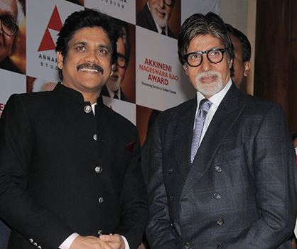 Nagarjuna and Amitabh Bachchan