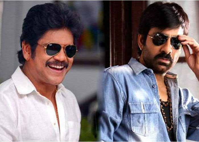 Nagarjuna and Ravi Teja's Tweets on Kaleswaram