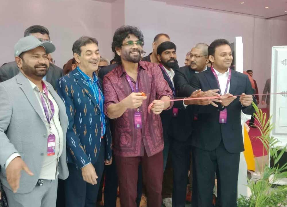 Nagarjuna inaugurates Telangana Pavilion at WAVES