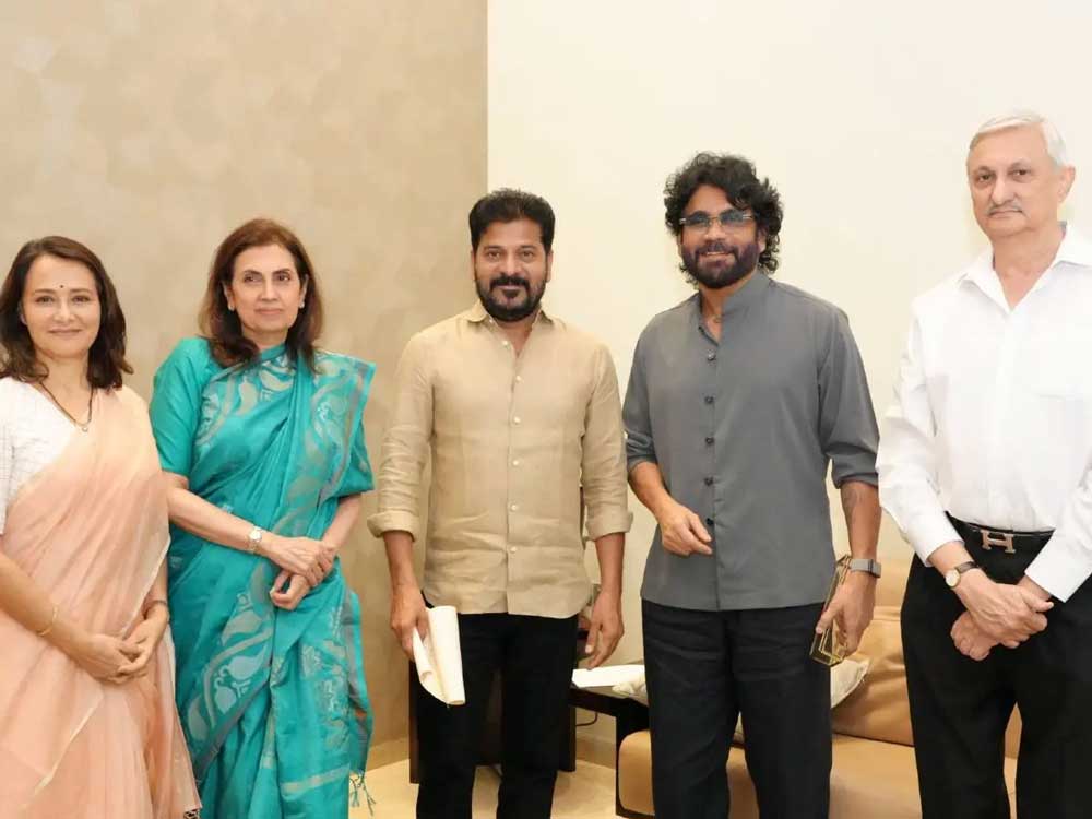 Nagarjuna Invites CM Revanth Reddy