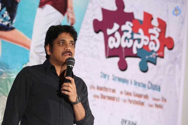 Nagarjuna's Voice Over for 'Padesave' Promo