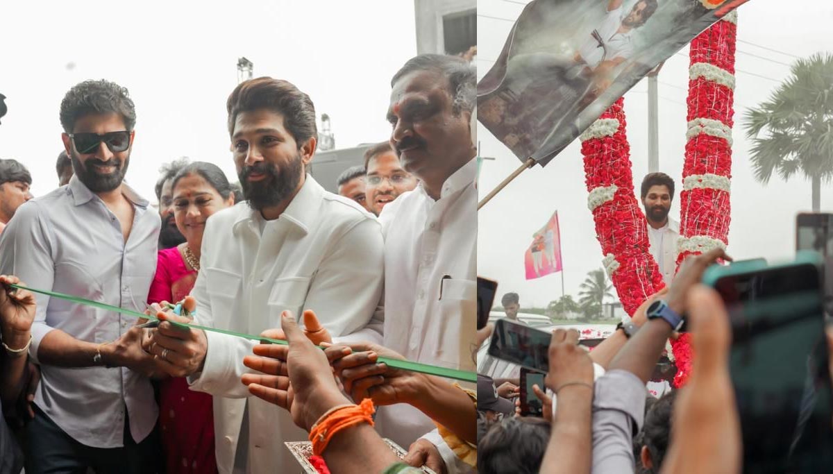 Nalgonda witnesses craze for Allu Arjun