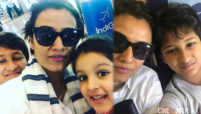 Namrata and Kids Flying To Chennai For Mahesh Babu