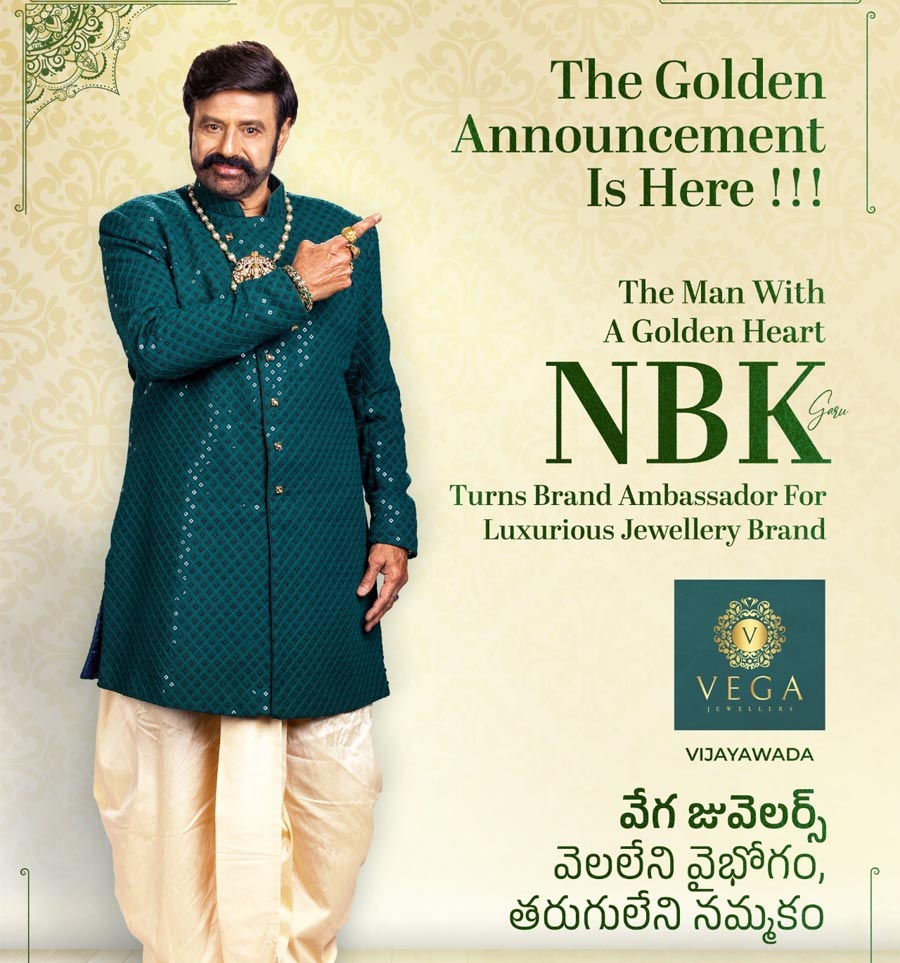 Nandamuri Balakrishna Endorses Jewellery Brand