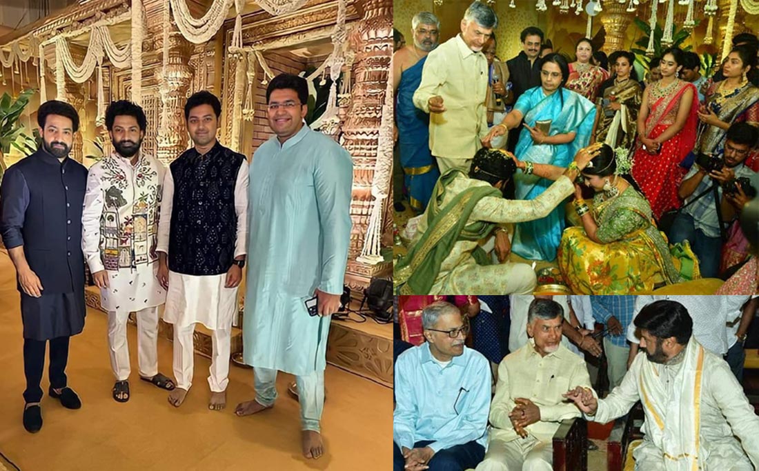 Nandamuri Family Attends Suhasini son Wedding