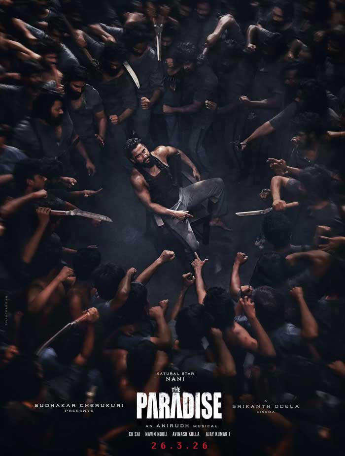 Nani Against World In Second Poster Of The Paradise
