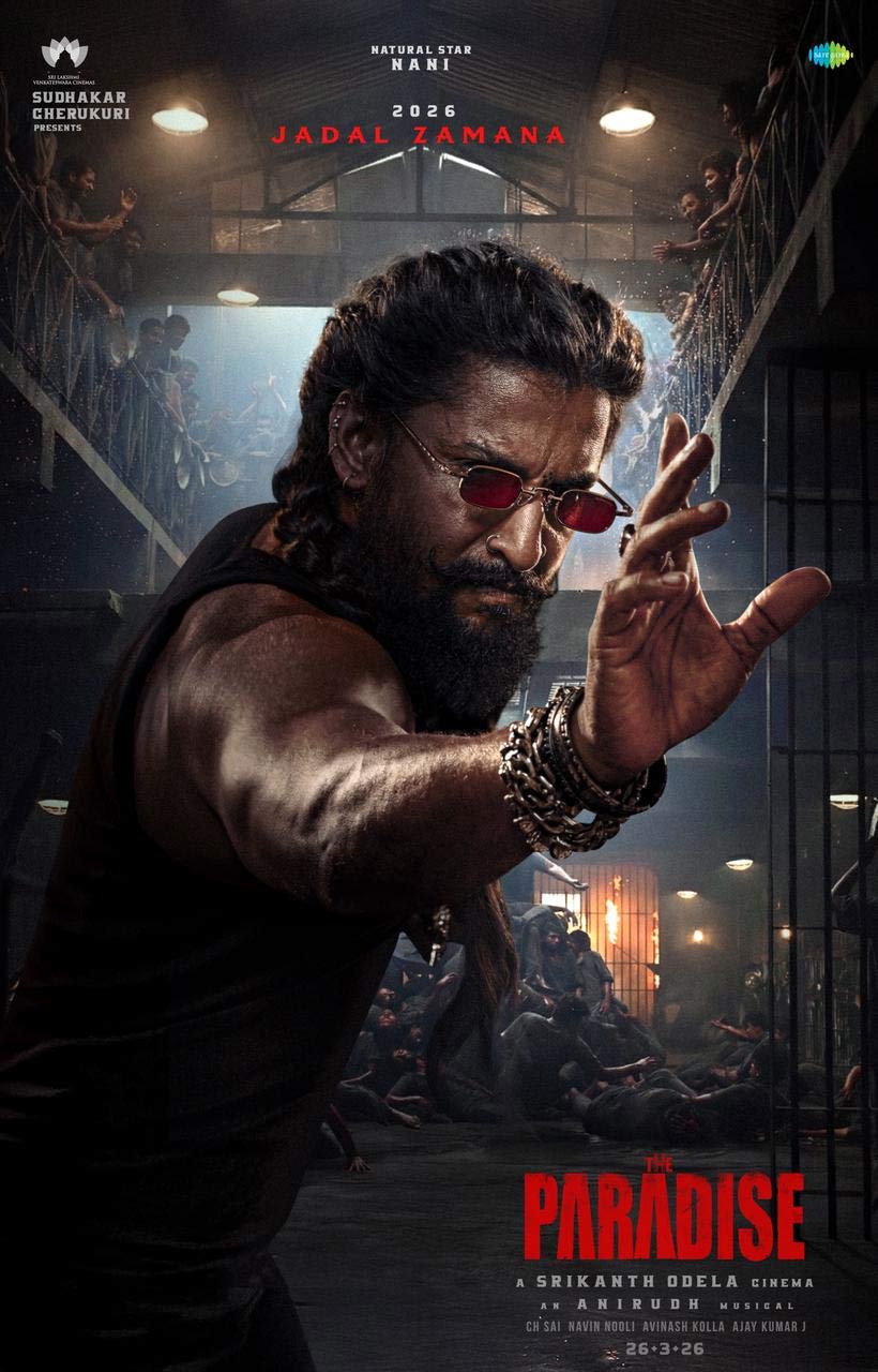 Nani Brand New Menacing Look From The Paradise