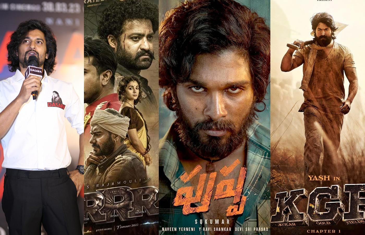 Nani Dasara a blend of KGF, Pushpa, RRR