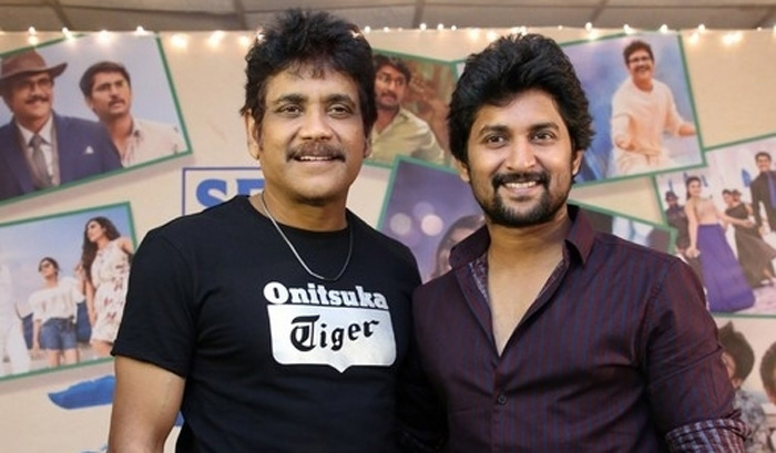 Nani exposes Nagarjuna