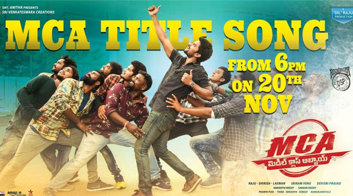 Nani's MCA First Single Released