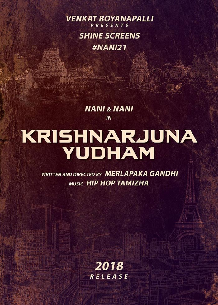 Nani21 Titled Krishnarjuna Yudham