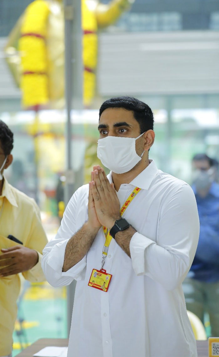 Nara Lokesh 2.0 Look Rocking