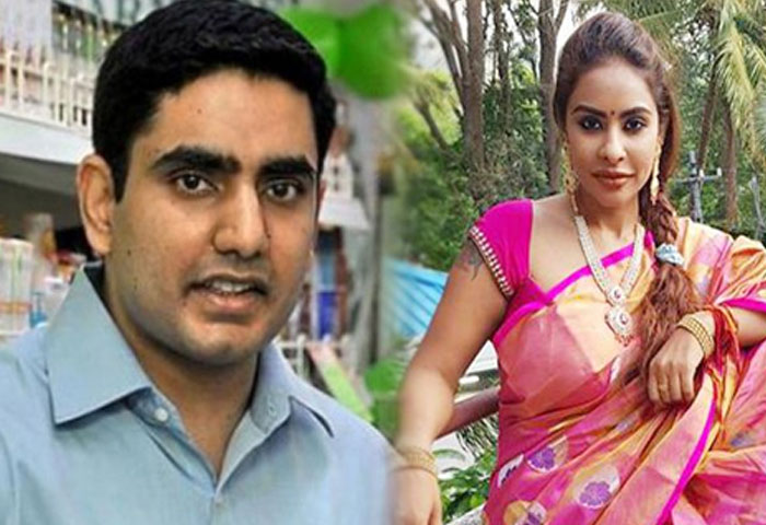 Nara Lokesh Using Sri Reddy's Twitter Account?