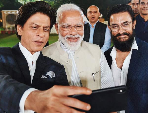 Narendra Modi With Bollywood Stars