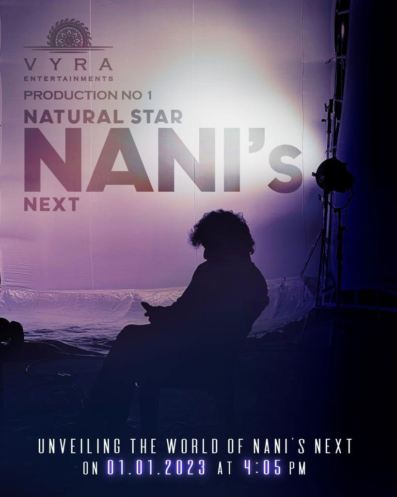 Natural star Nani's next film will start from 01 January 2023