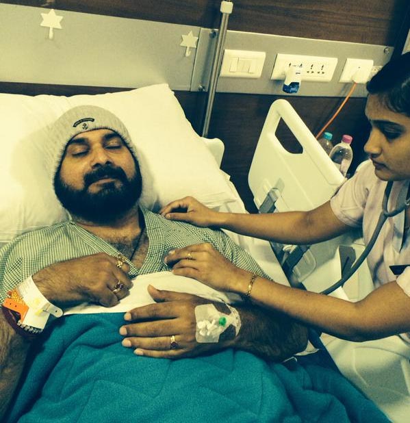 Navjot Singh Sidhu Hospitalised 