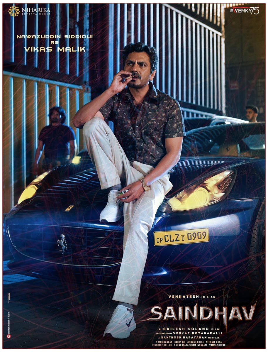 Nawazuddin Siddiqui Tryst With Dhakini For Saindhav