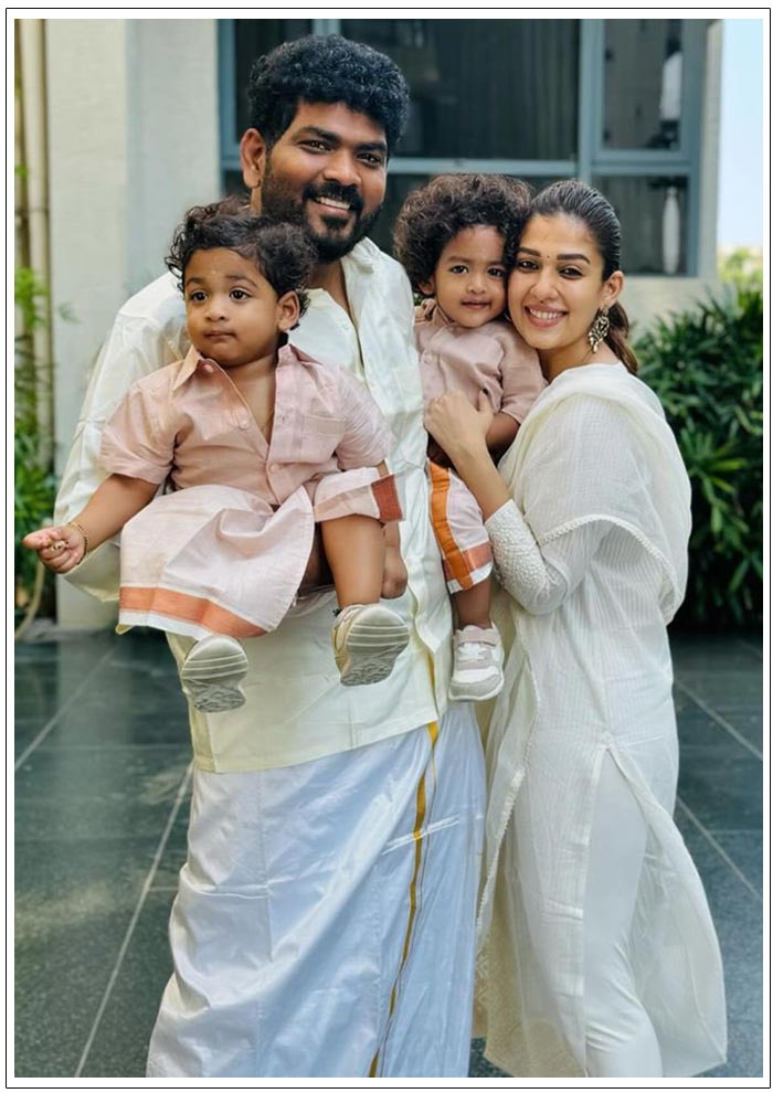 Nayanthara, Vignesh Shivan share adorable clicks with their children