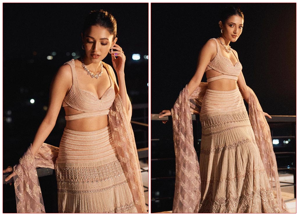 Neha Shetty Turns Sensuous In Lehenga | cinejosh.com