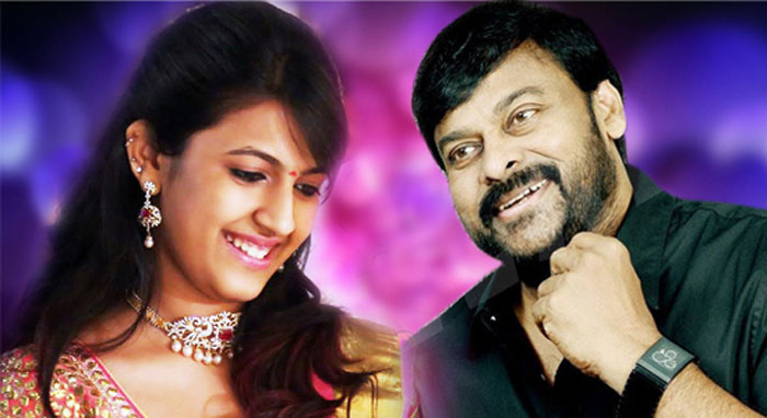 Niharika and Chiranjeevi