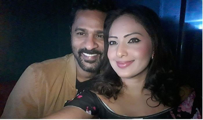 Nikesha Patel And Prabhu Deva