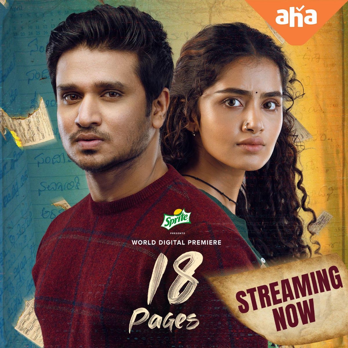 Nikhil 18 Pages streaming on Aha