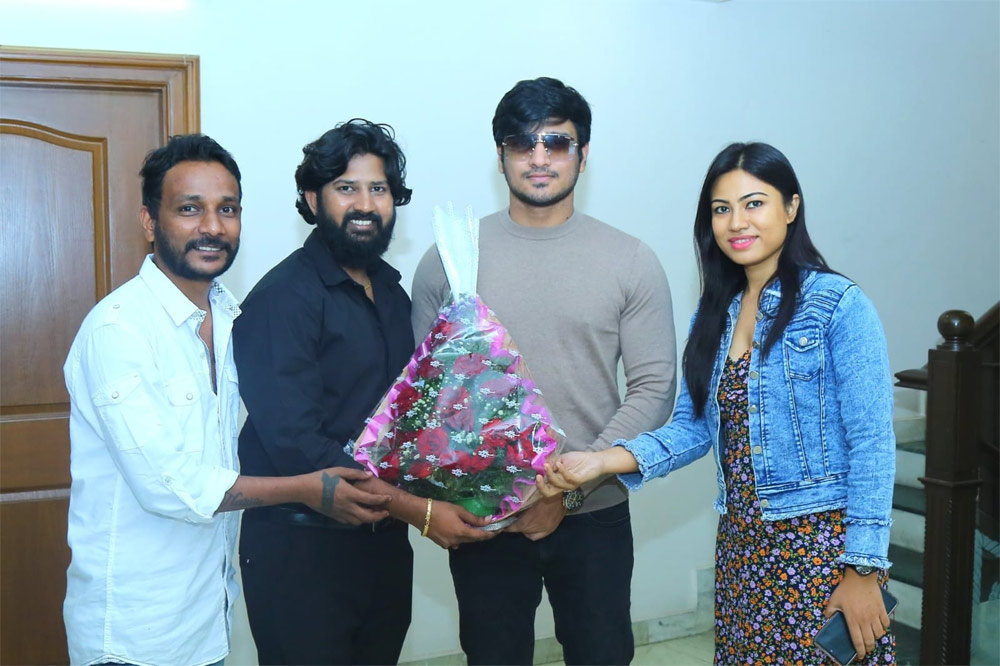 Nikhil releases the Happy Birthday Mama song from Haseena