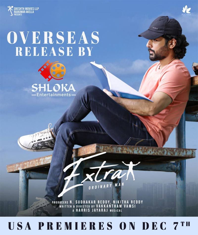 Nithiin Extra Ordinary Man Overseas By Shloka Entertainments