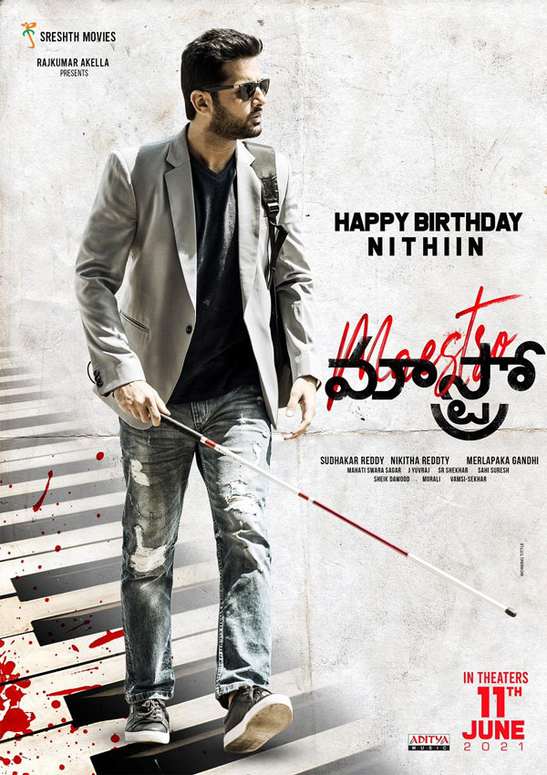 Nithiin Maestro First Look