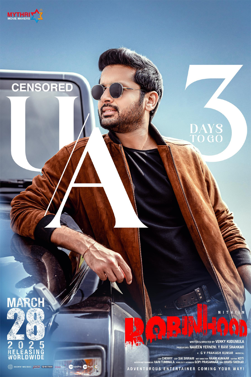 Nithiin Robinhood Censor 