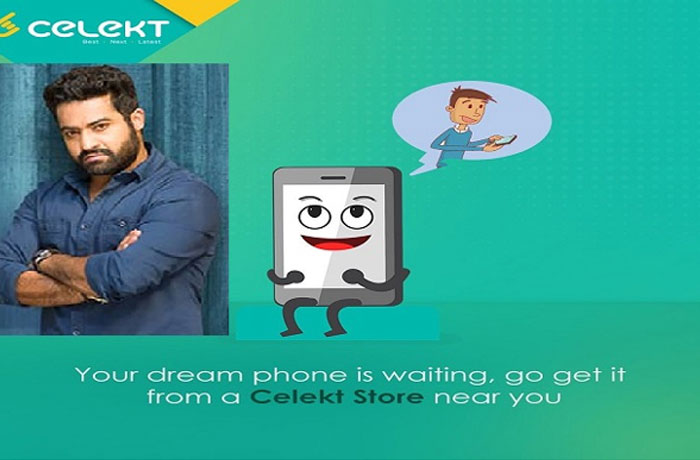 NTR Brand Ambassador for Celekt