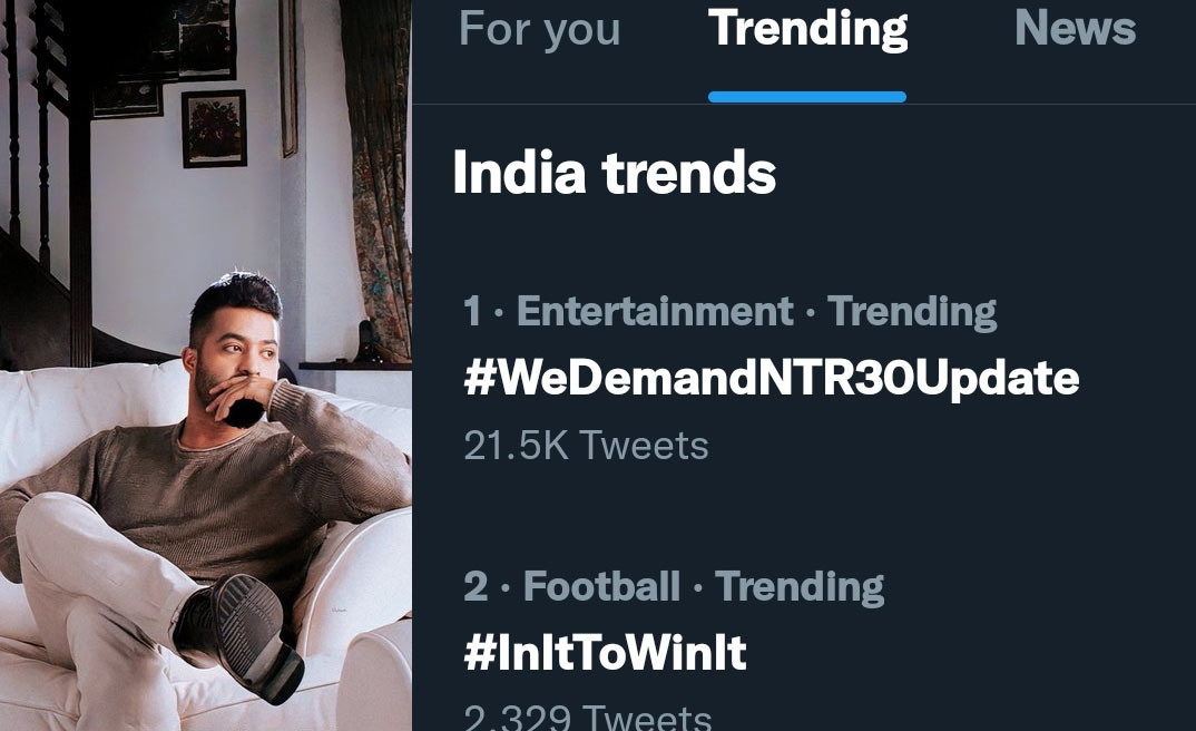 NTR Fans Waging War Against Makers Of NTR 30