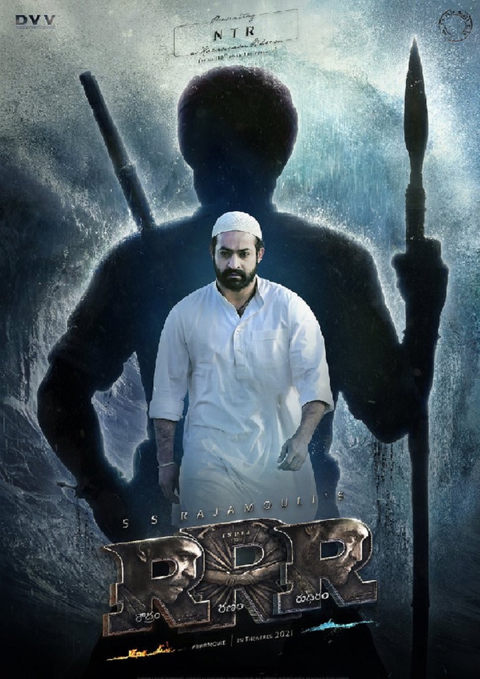 NTR First Look As Komaram Bheem In RRR