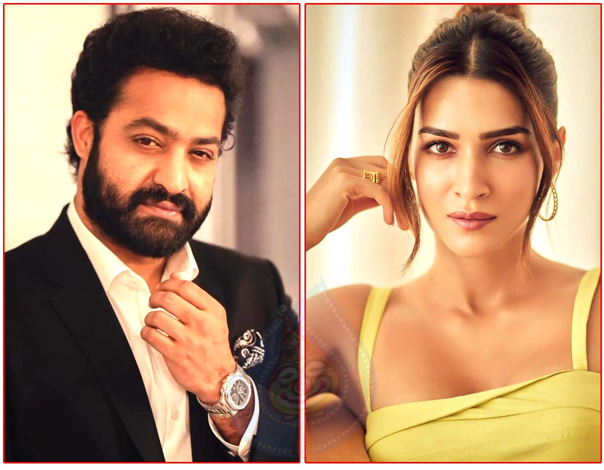 NTR-Kriti Sanon for a commercial 