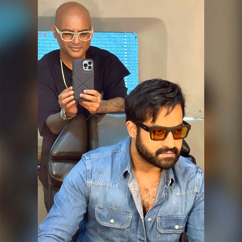 NTR new hair style becomes talking point