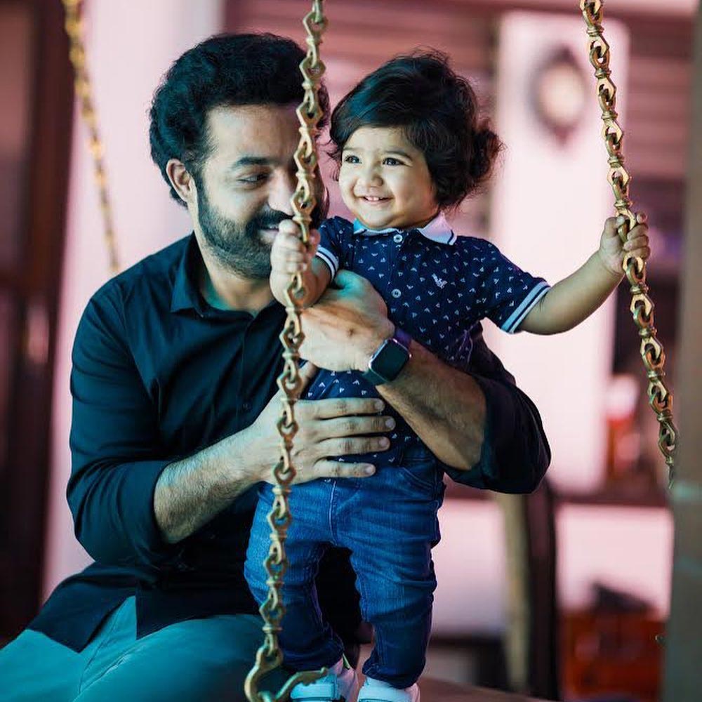 NTR scared of his son
