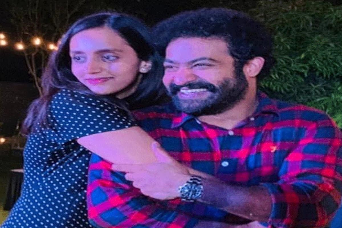 NTR with wife