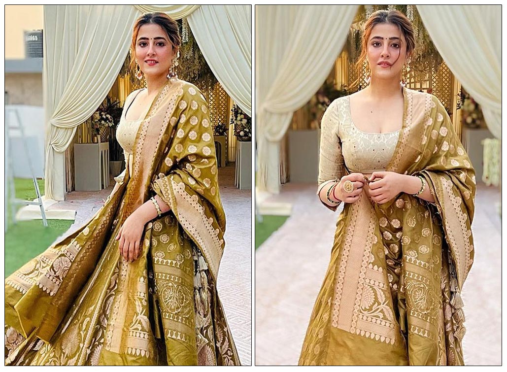 Nupur Sanon Turns Gorgeous In Golden Attire