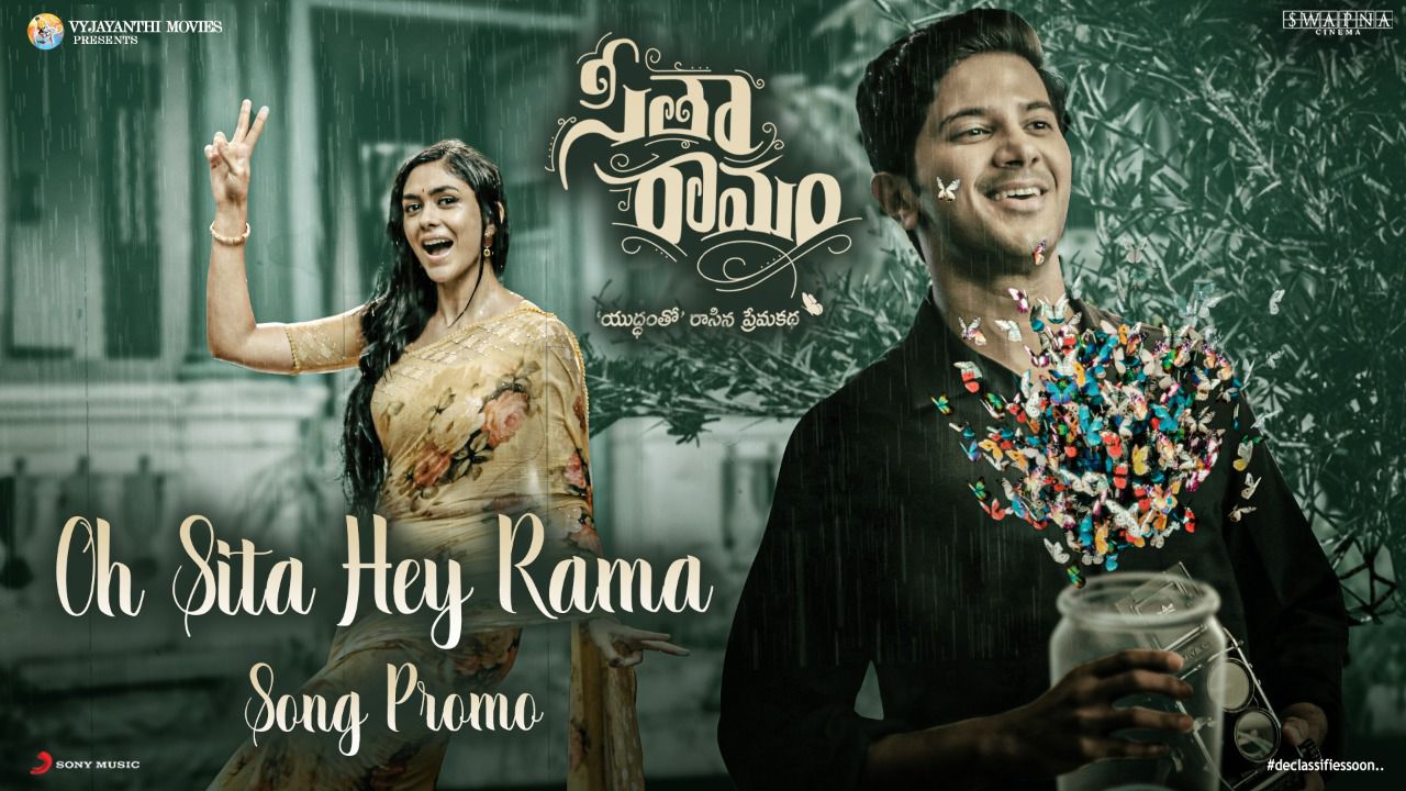 Oh Sita Hey Rama promo from Sita Ramam out