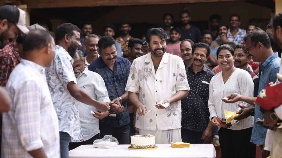 Padayaatra team felicitates Mammootty for Padma Bhushan