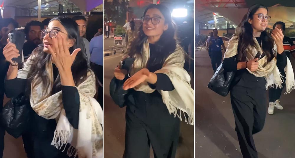 Panic Struck Rashmika Mandanna Acts Strangely