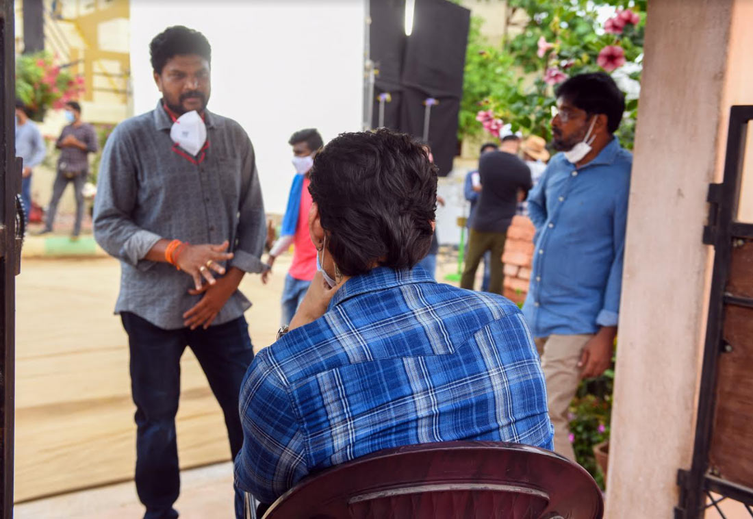 Parasuram shooting Sarkaru Vaari Paata 