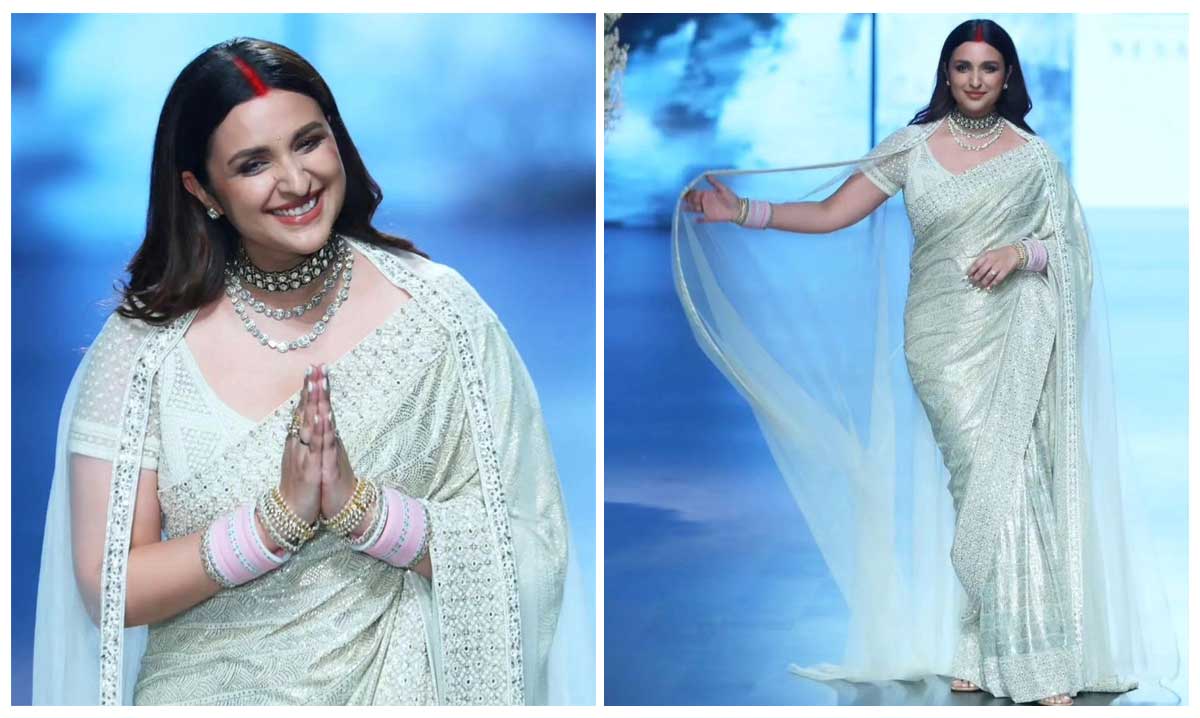 Parineeti Chopra at Lakme Fashion Week 2023